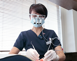 歯科衛生士による歯周治療